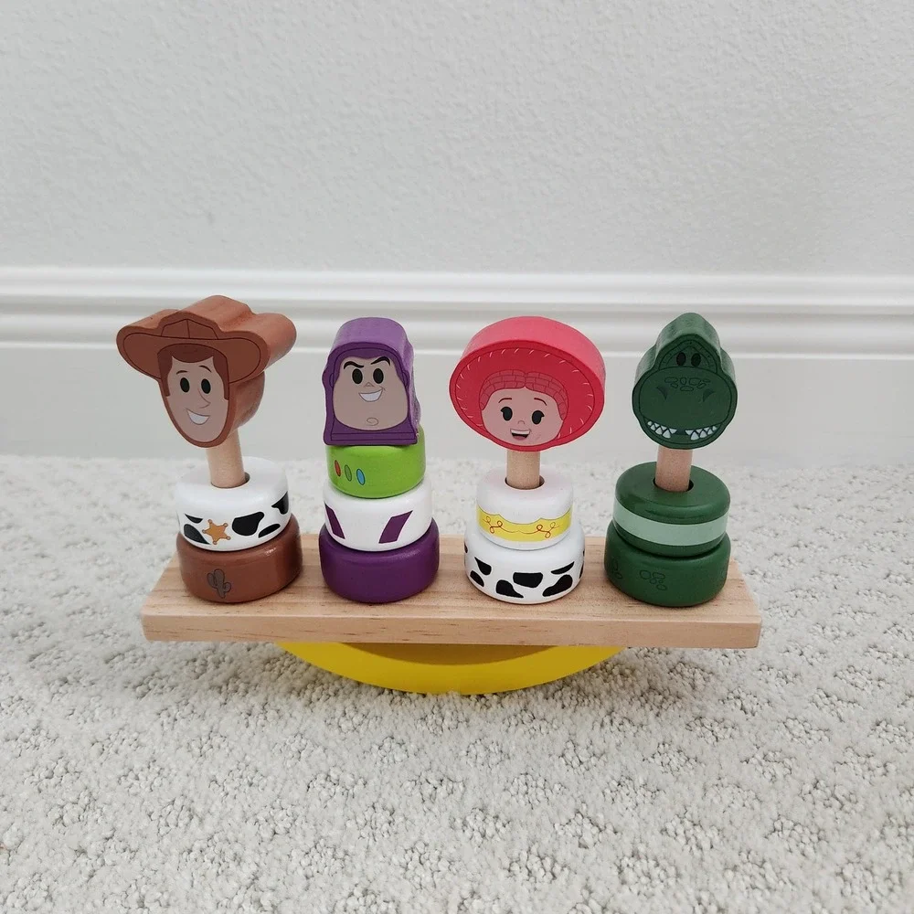 Disney Pixar Toy Story Wooden Balance Blocks Stacking Toy‎ replacement pieces